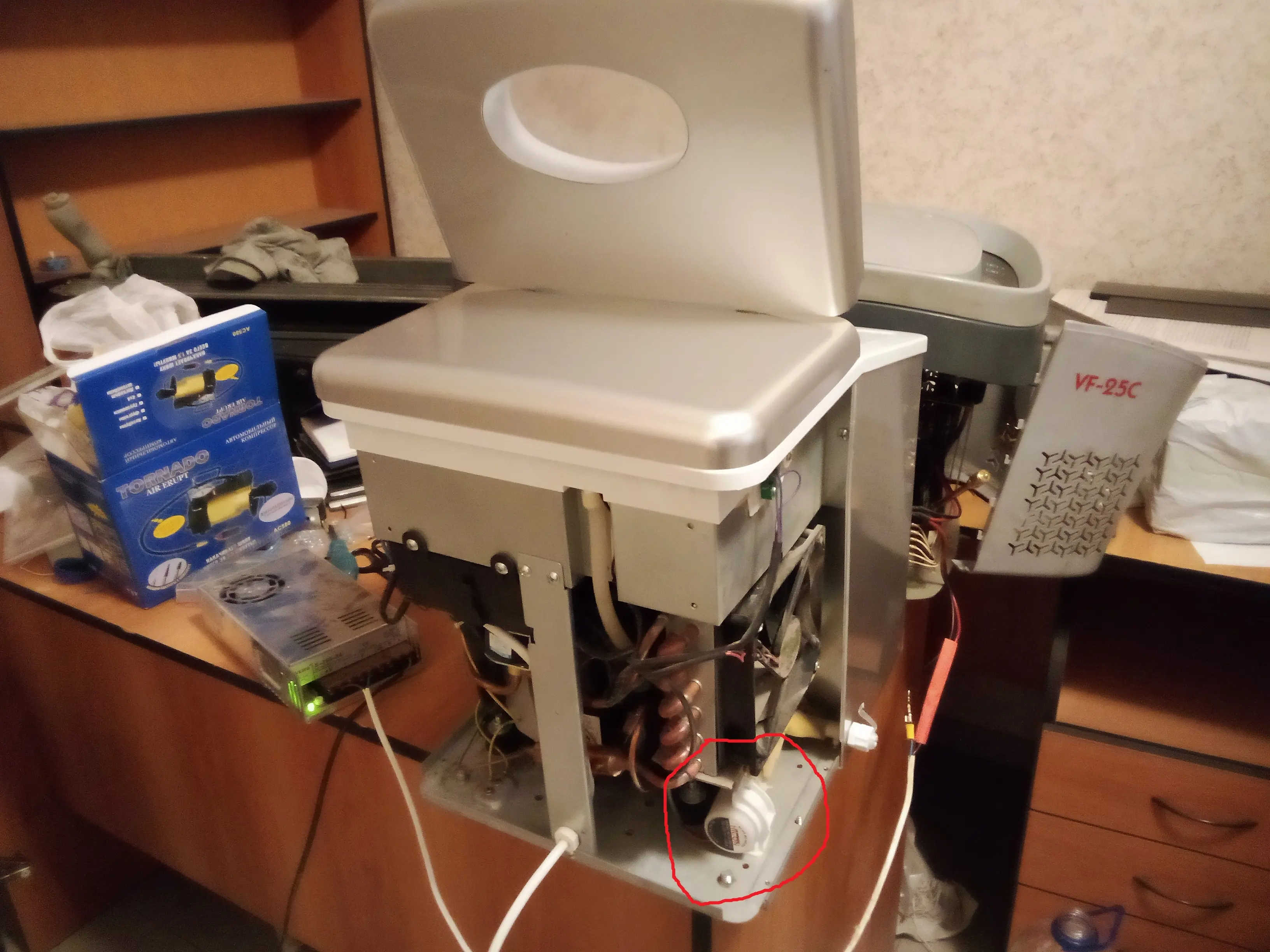 ремонт заливного льдогенератора